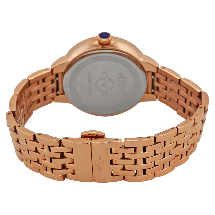 gv2 by gevril astor rose gold tone diamond bezel quartz ladies watch 9102 gv2 by gevril astor rose gold tone diamond bezel quartz ladies watch 9102