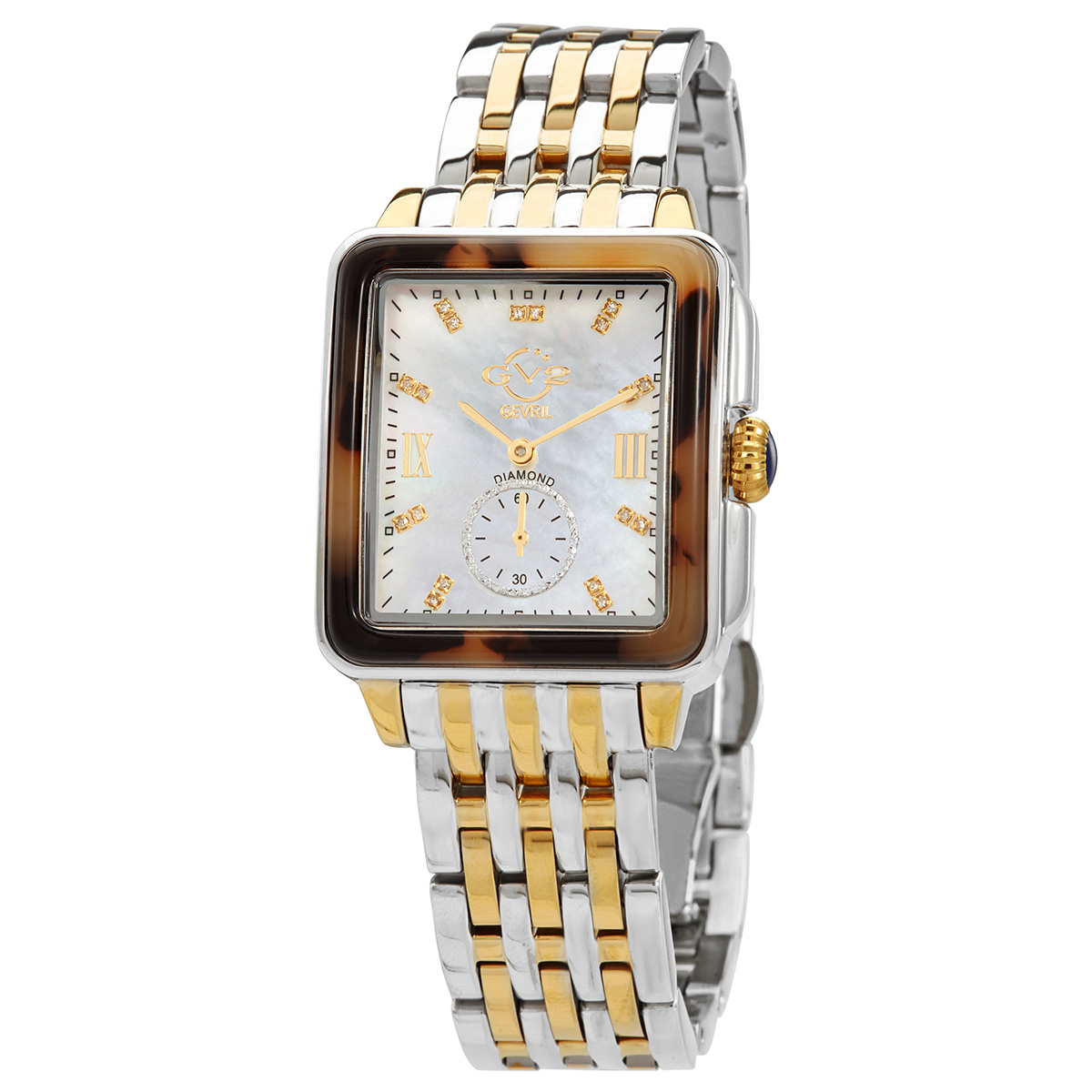 gv2 by gevril bari tortoise diamond mother of pearl dial ladies watch 9247b gv2 by gevril bari tortoise diamond mother of pearl dial ladies watch 9247b