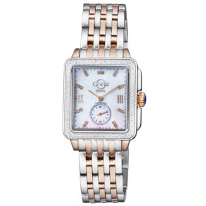 Home gv2 by gevril bari tortoise mother of pearl dial ladies watch 9254b