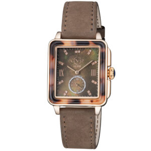 Home gv2 by gevril bari tortoise quartz ladies watch 9249.5