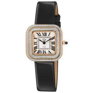 Home gv2 by gevril bellagio quartz white dial ladies watch 12131