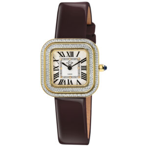 Home gv2 by gevril bellagio quartz white dial ladies watch 12132