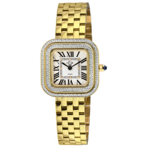 Home gv2 by gevril bellagio quartz white dial ladies watch 12132b