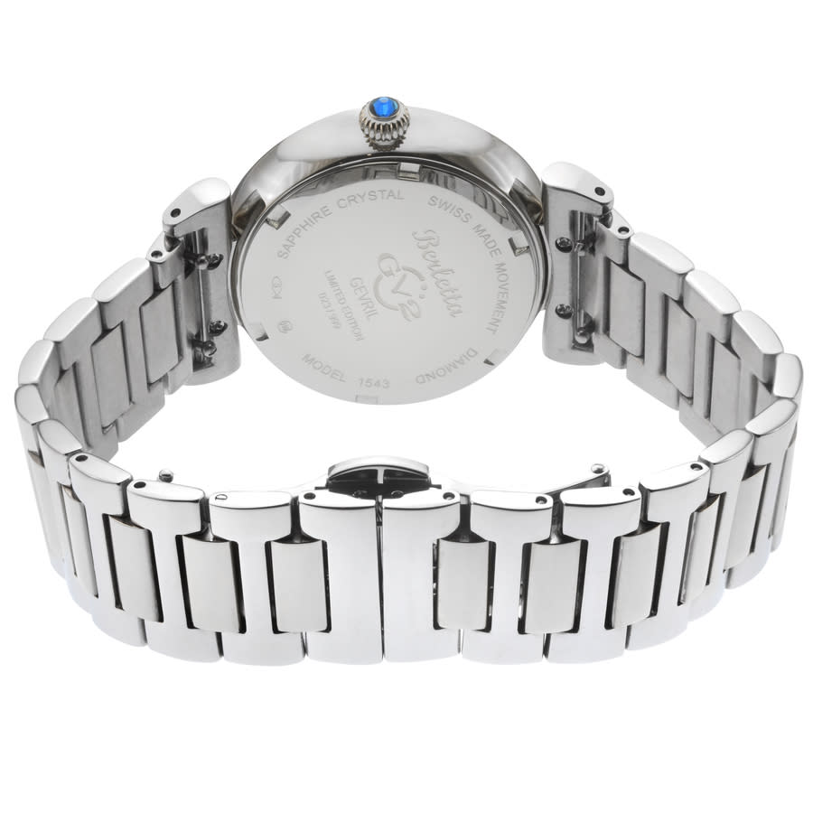 gv2 by gevril berletta quartz diamond black dial ladies watch 1543b gv2 by gevril berletta quartz diamond black dial ladies watch 1543b