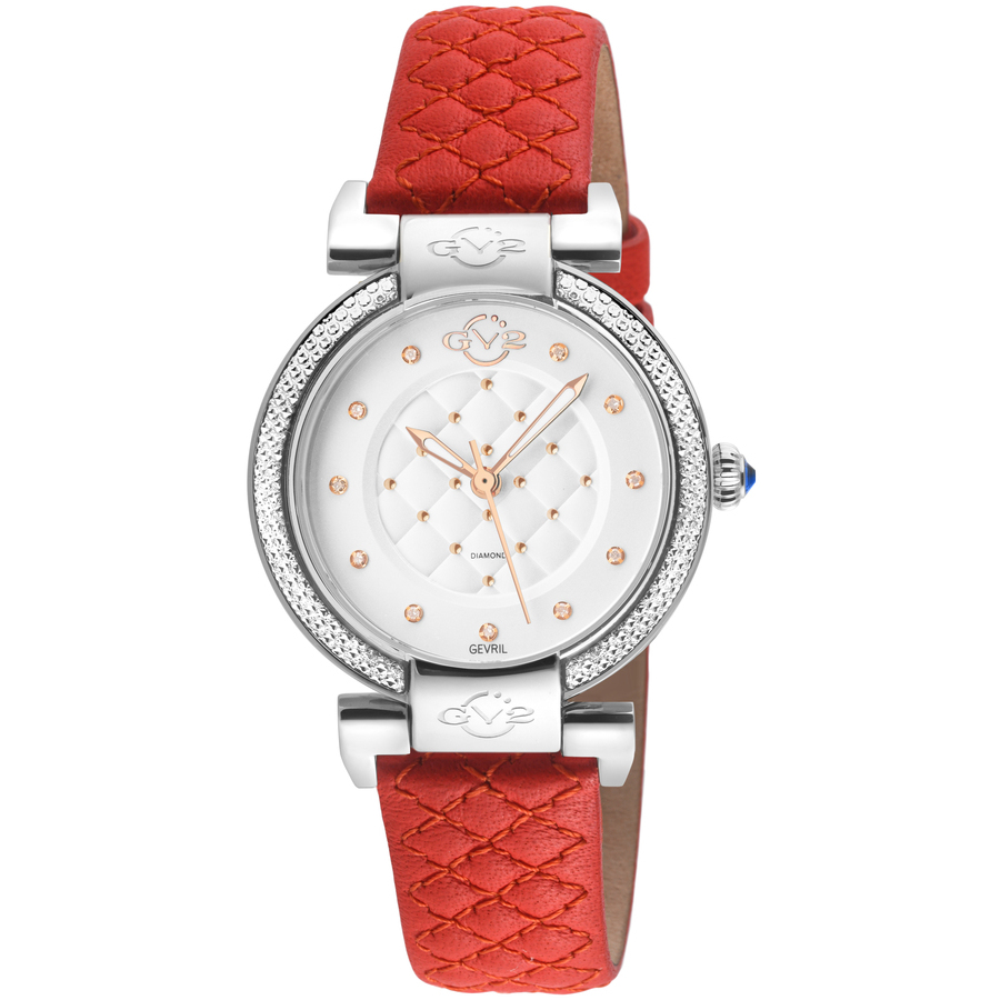 gv2 by gevril berletta quartz diamond white dial ladies watch 1540 gv2 by gevril berletta quartz diamond white dial ladies watch 1540
