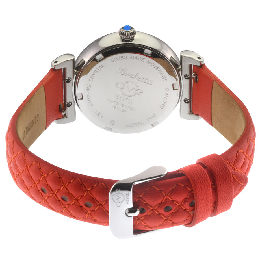 gv2 by gevril berletta quartz diamond white dial ladies watch 1540 gv2 by gevril berletta quartz diamond white dial ladies watch 1540