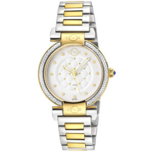 Home gv2 by gevril berletta quartz diamond white dial ladies watch 1545b