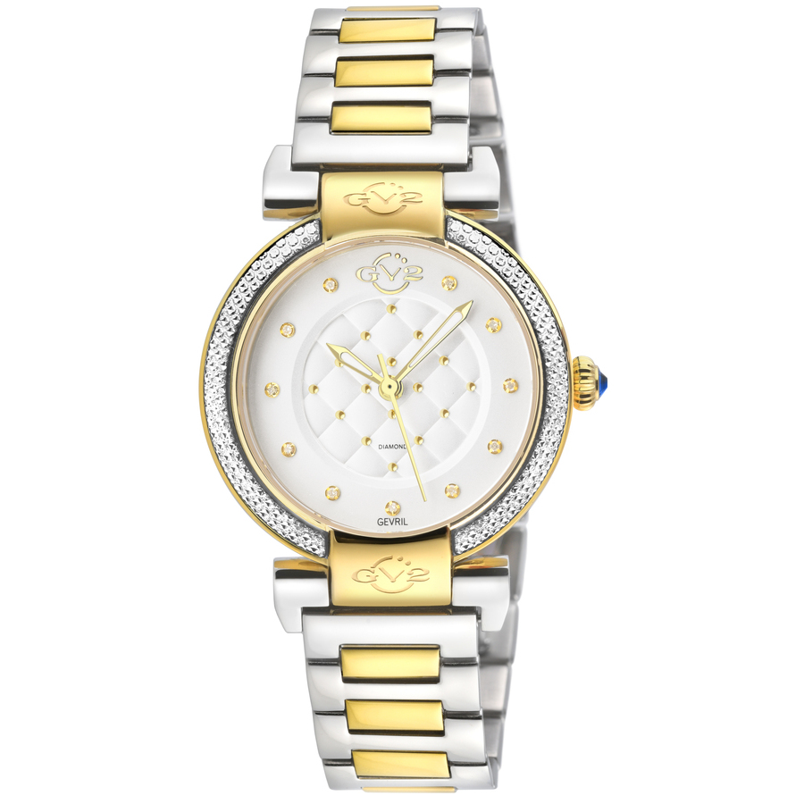 gv2 by gevril berletta quartz diamond white dial ladies watch 1545b gv2 by gevril berletta quartz diamond white dial ladies watch 1545b