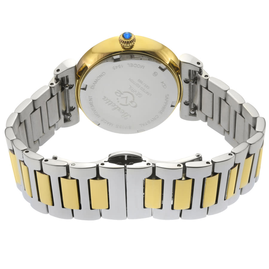 gv2 by gevril berletta quartz diamond white dial ladies watch 1545b gv2 by gevril berletta quartz diamond white dial ladies watch 1545b