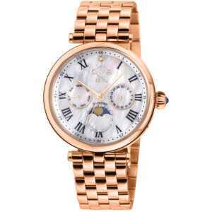 Home gv2 by gevril florence mother of pearl dial ladies watch 12514