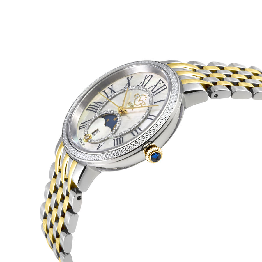 gv2 by gevril genoa mother of pearl dial quartz moon phase ladies watch 12545b gv2 by gevril genoa mother of pearl dial quartz moon phase ladies watch 12545b