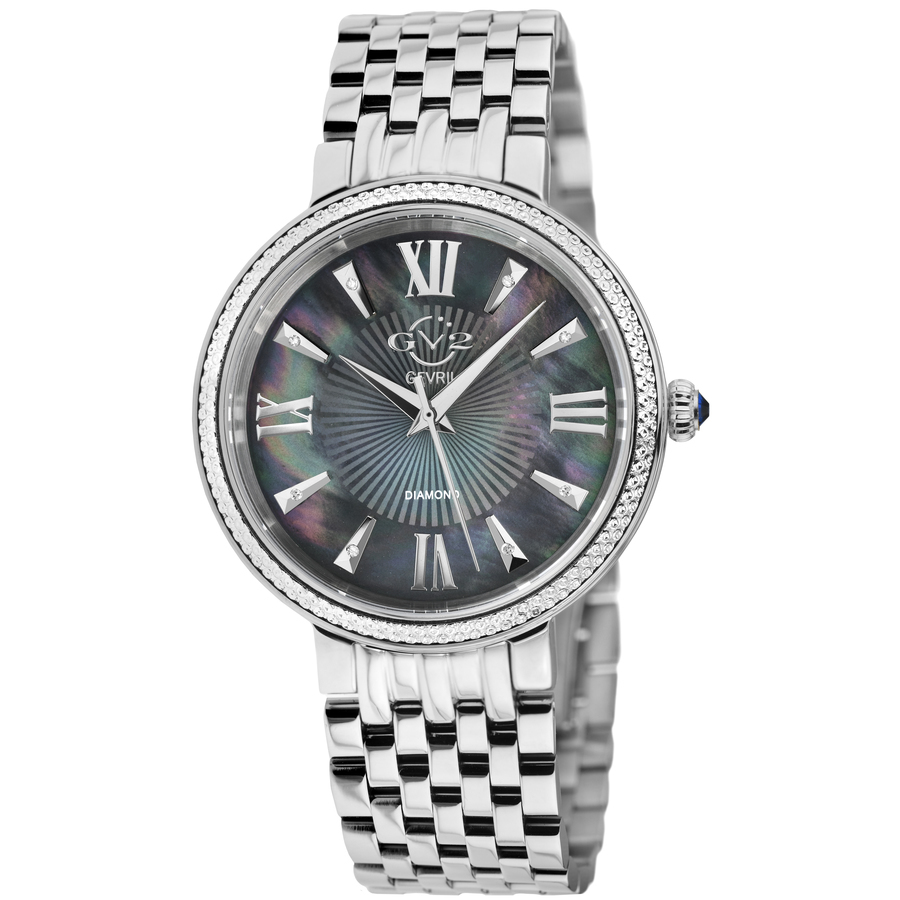 gv2 by gevril genoa quartz diamond ladies watch 12531 gv2 by gevril genoa quartz diamond ladies watch 12531