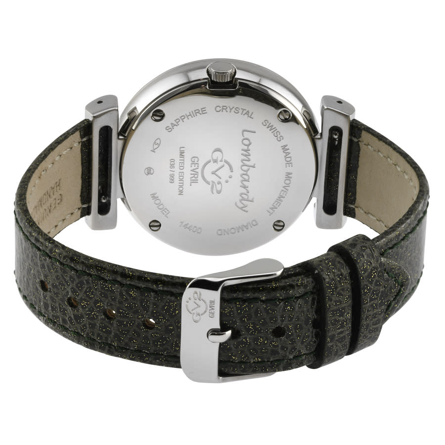 gv2 by gevril lombardy quartz diamond black dial ladies watch 14400 gv2 by gevril lombardy quartz diamond black dial ladies watch 14400