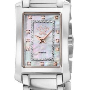 gv2 by gevril luino diamond mother of pearl dial ladies watch 14600b