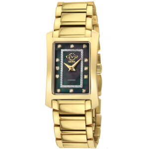 gv2 by gevril luino diamond mother of pearl dial ladies watch 14603b