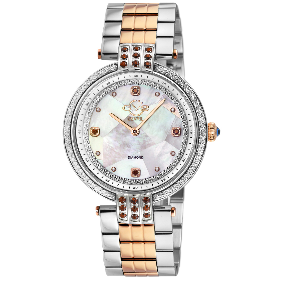 gv2 by gevril matera diamond mother of pearl dial ladies watch 12810b gv2 by gevril matera diamond mother of pearl dial ladies watch 12810b