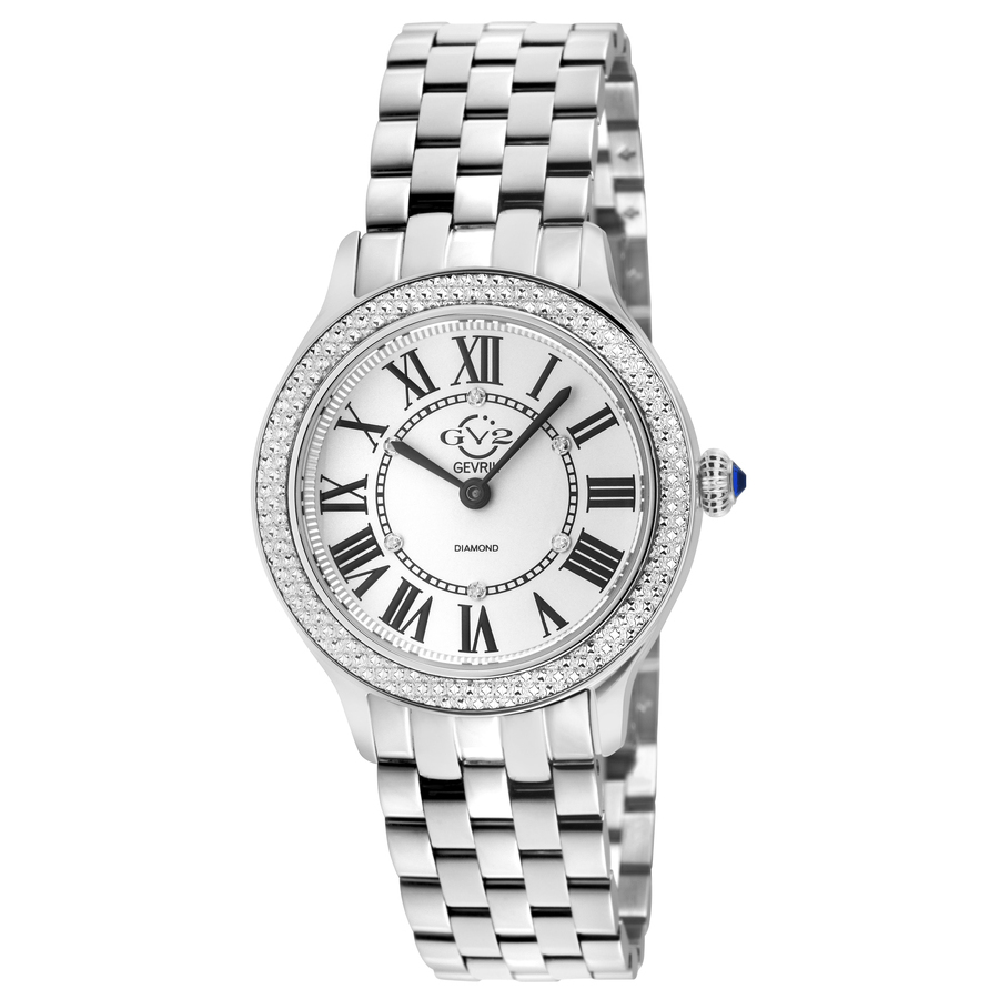 gv2 by gevril milan quartz diamond white dial ladies watch 12160b gv2 by gevril milan quartz diamond white dial ladies watch 12160b