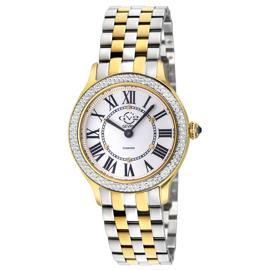 gv2 by gevril milan quartz diamond white dial ladies watch 12163b gv2 by gevril milan quartz diamond white dial ladies watch 12163b