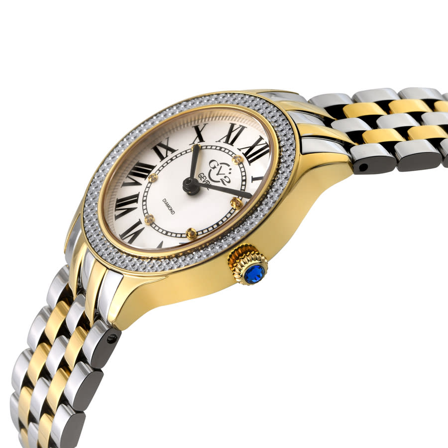 gv2 by gevril milan quartz diamond white dial ladies watch 12163b gv2 by gevril milan quartz diamond white dial ladies watch 12163b