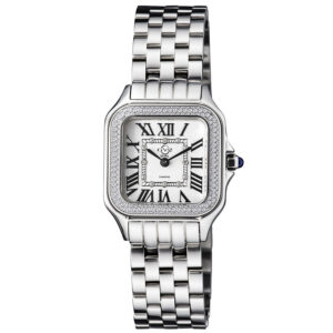 Home gv2 by gevril milan quartz white dial ladies watch 12110b