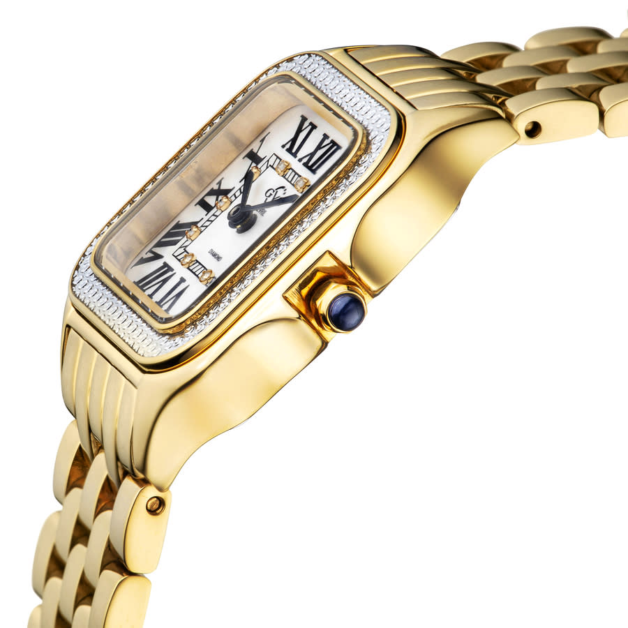 gv2 by gevril milan diamond quartz white dial ladies watch 12112b gv2 by gevril milan diamond quartz white dial ladies watch 12112b