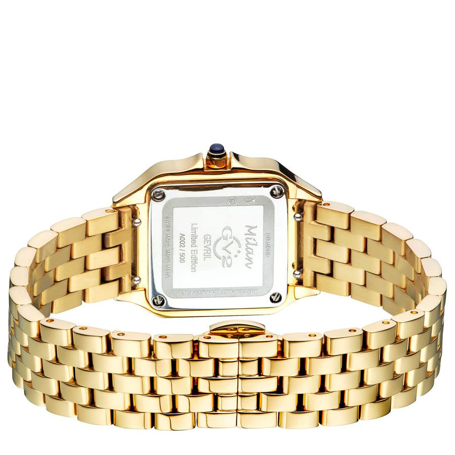 gv2 by gevril milan diamond quartz white dial ladies watch 12112b gv2 by gevril milan diamond quartz white dial ladies watch 12112b