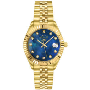 Home gv2 by gevril naples diamond mother of pearl dial ladies watch 12410