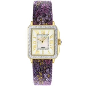 Home gv2 by gevril padova floral mother of pearl dial ladies watch 12305f