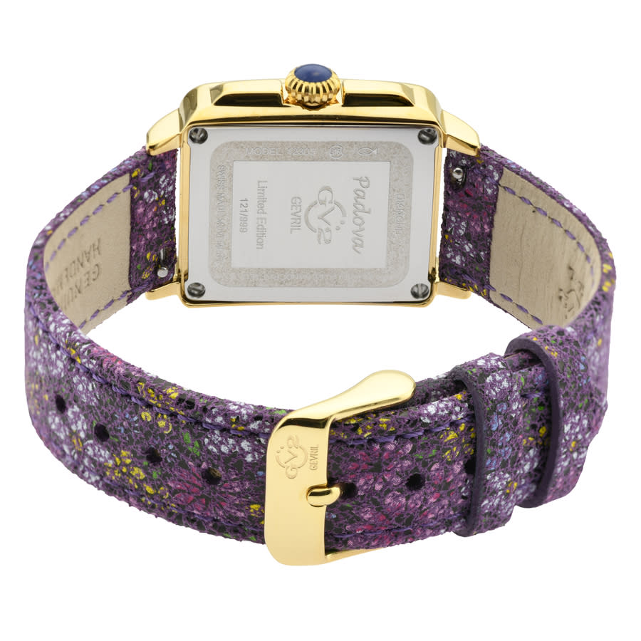 gv2 by gevril padova floral mother of pearl dial ladies watch 12305f gv2 by gevril padova floral mother of pearl dial ladies watch 12305f