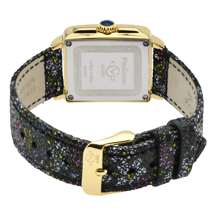 gv2 by gevril padova floral mother of pearl dial ladies watch 12307f gv2 by gevril padova floral mother of pearl dial ladies watch 12307f