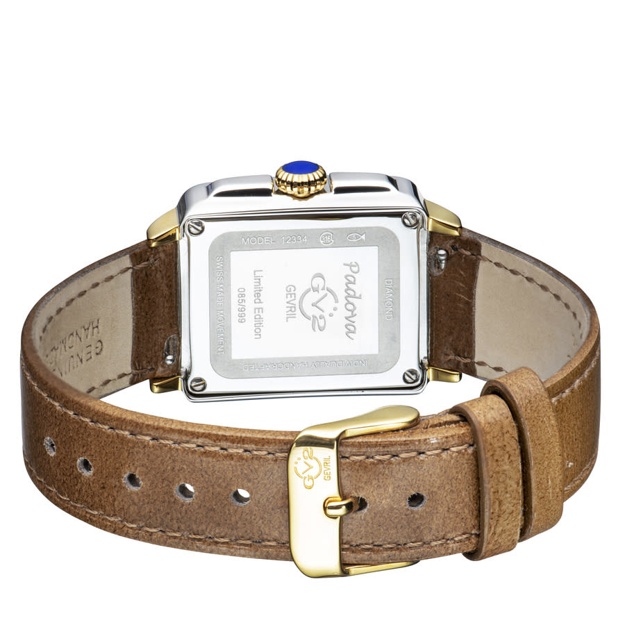gv2 by gevril padova gemstone diamond mother of pearl dial ladies watch 12334 gv2 by gevril padova gemstone diamond mother of pearl dial ladies watch 12334