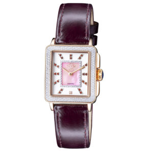 Home gv2 by gevril padova gemstone diamond mother of pearl dial ladies watch 12336