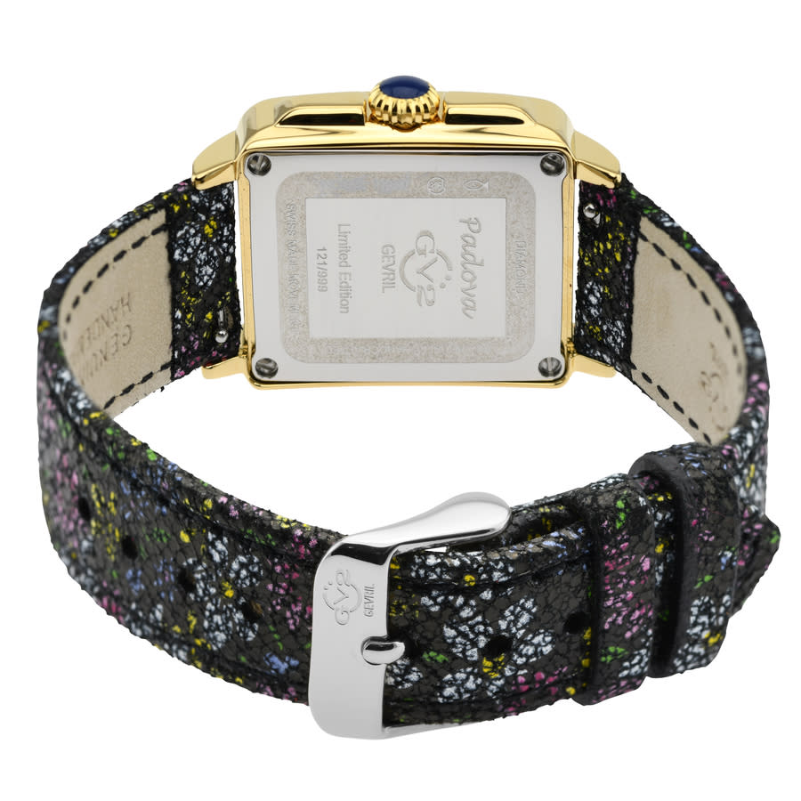 gv2 by gevril padova gemstone floral diamond mother of pearl dial ladies watch 12338f gv2 by gevril padova gemstone floral diamond mother of pearl dial ladies watch 12338f