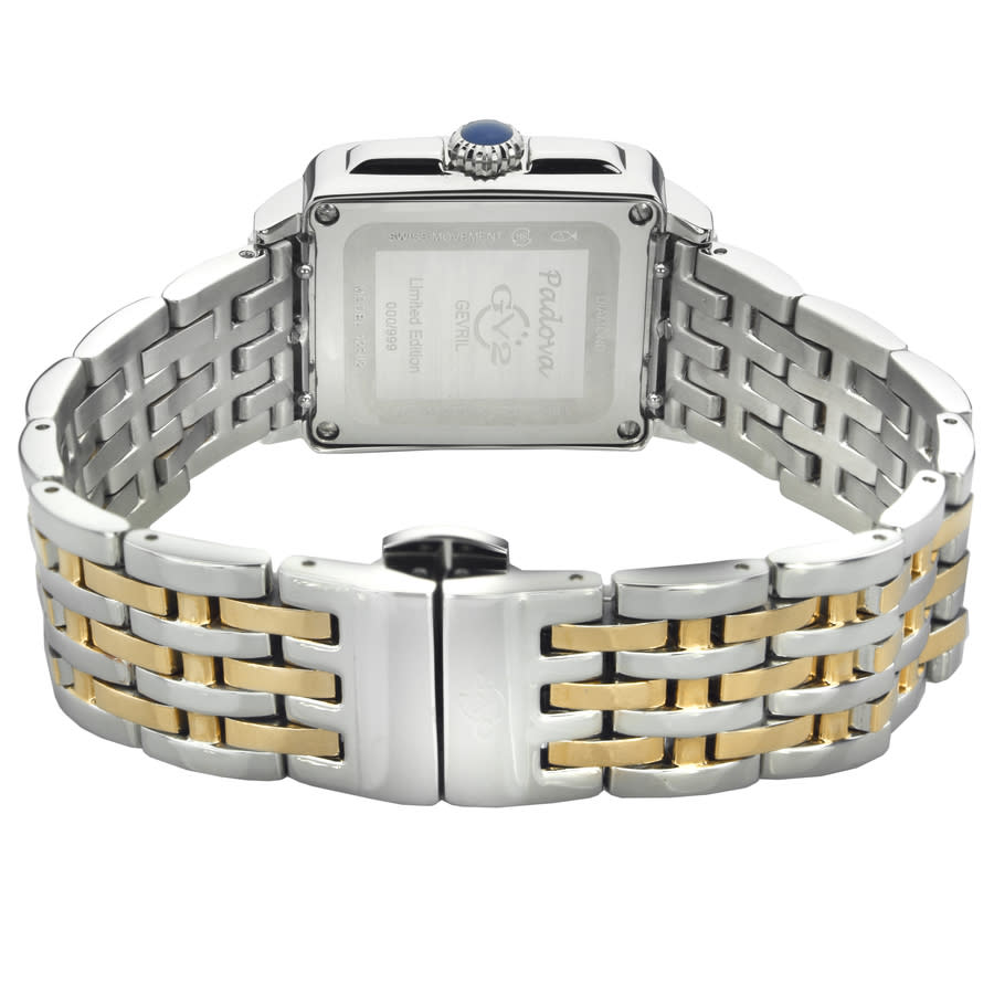 gv2 by gevril padova quartz diamond blue dial ladies watch 12314b gv2 by gevril padova quartz diamond blue dial ladies watch 12314b