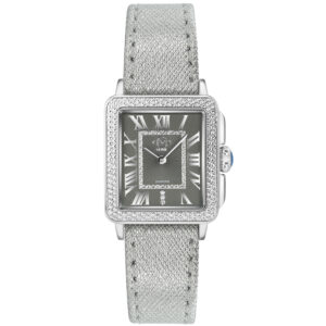 gv2 by gevril padova quartz diamond grey dial ladies watch 12301