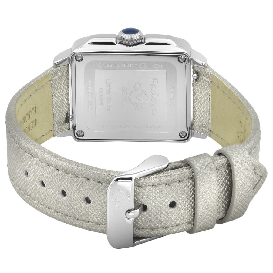 gv2 by gevril padova quartz diamond grey dial ladies watch 12301 gv2 by gevril padova quartz diamond grey dial ladies watch 12301