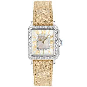 gv2 by gevril padova quartz diamond white dial ladies watch 12304