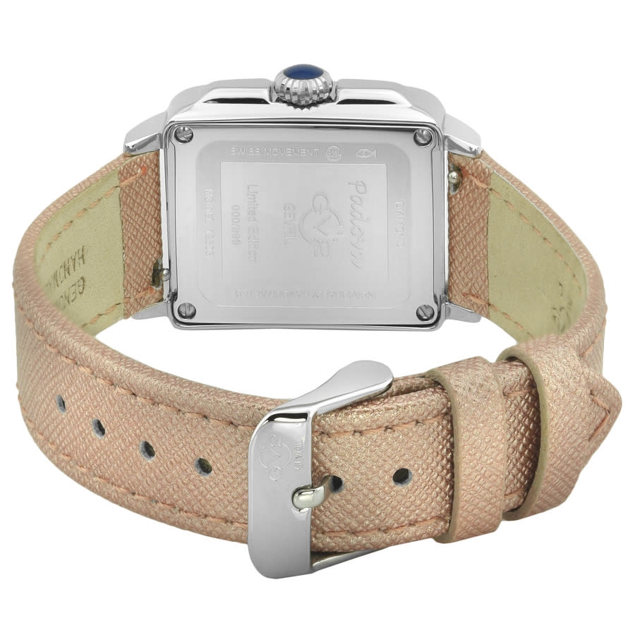 gv2 by gevril padova quartz diamond pink dial ladies watch 12302 gv2 by gevril padova quartz diamond pink dial ladies watch 12302