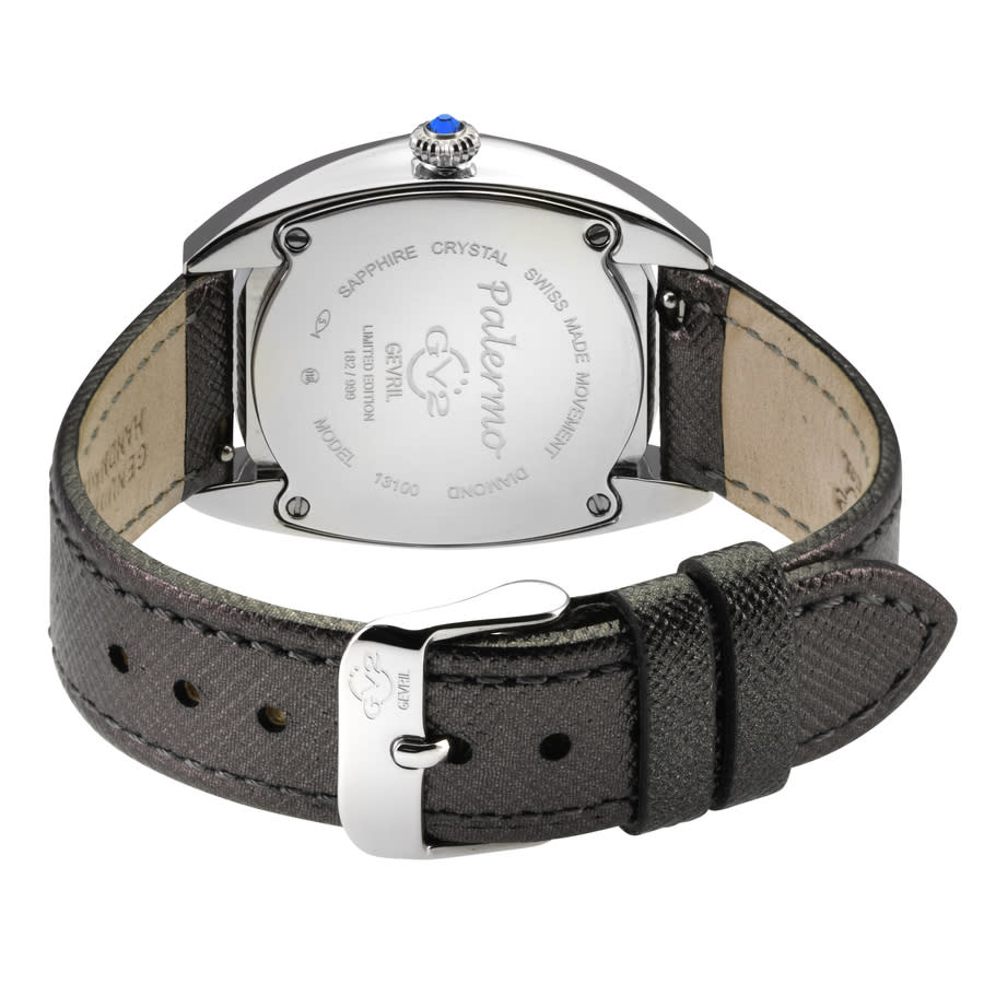 gv2 by gevril palermo diamond mother of pearl dial ladies watch 13100 gv2 by gevril palermo diamond mother of pearl dial ladies watch 13100