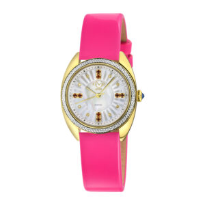 gv2 by gevril palermo diamond mother of pearl dial ladies watch 13102 8