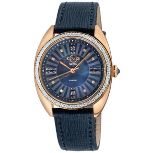 Home gv2 by gevril palermo diamond mother of pearl dial ladies watch 13104