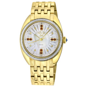 Home gv2 by gevril palermo quartz diamond ladies watch 13102b