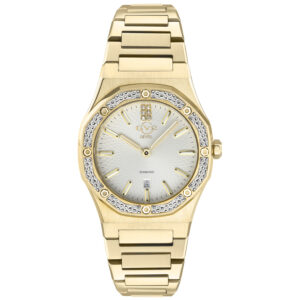 Home gv2 by gevril palmanova quartz diamond white dial ladies watch 12702