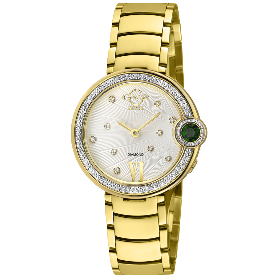 gv2 by gevril perugia quartz white dial ladies watch 14702b gv2 by gevril perugia quartz white dial ladies watch 14702b