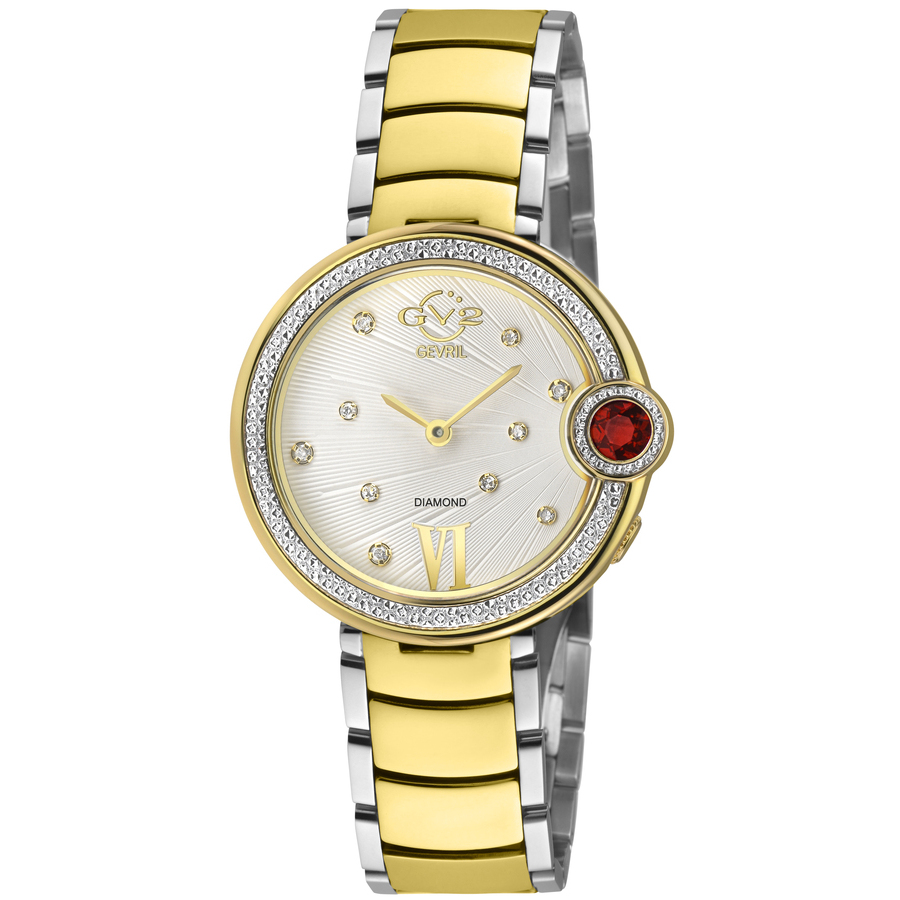gv2 by gevril perugia quartz white dial ladies watch 14703b gv2 by gevril perugia quartz white dial ladies watch 14703b
