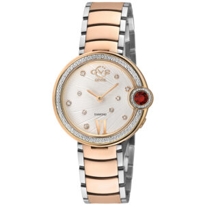 gv2 by gevril perugia quartz white dial ladies watch 14704b