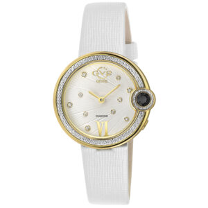 Витрина gv2 by gevril perugia quartz white dial ladies watch 14705