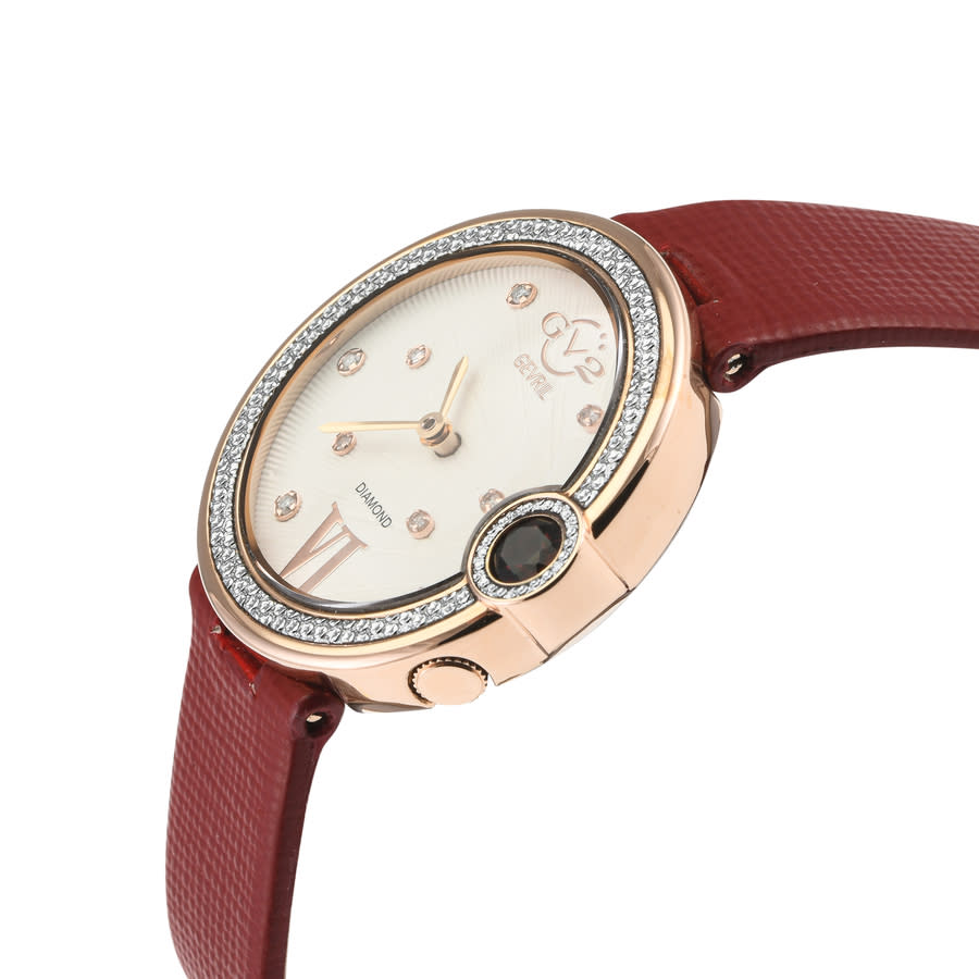 gv2 by gevril perugia white dial ladies watch 14704 gv2 by gevril perugia white dial ladies watch 14704