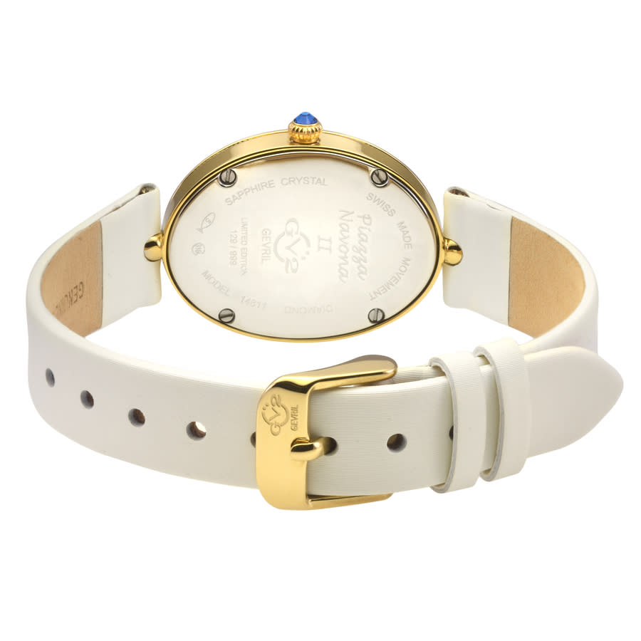 gv2 by gevril piazza navona quartz white dial ladies watch 14811.2 gv2 by gevril piazza navona quartz white dial ladies watch 14811.2