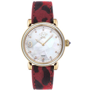 gv2 by gevril ravenna diamond white mother of pearl dial ladies watch 12602